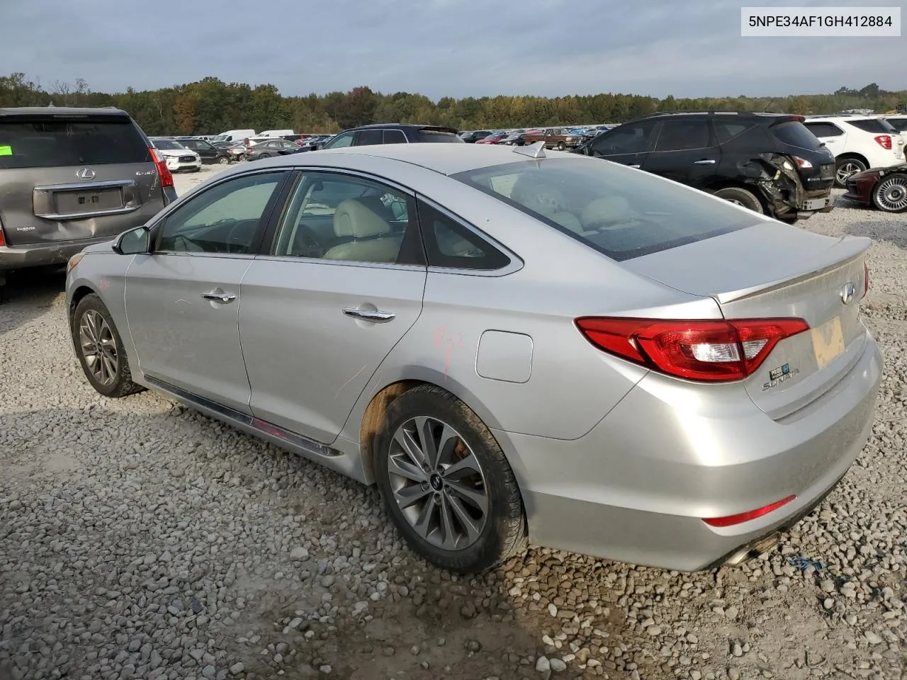 2016 Hyundai Sonata Sport VIN: 5NPE34AF1GH412884 Lot: 78257204