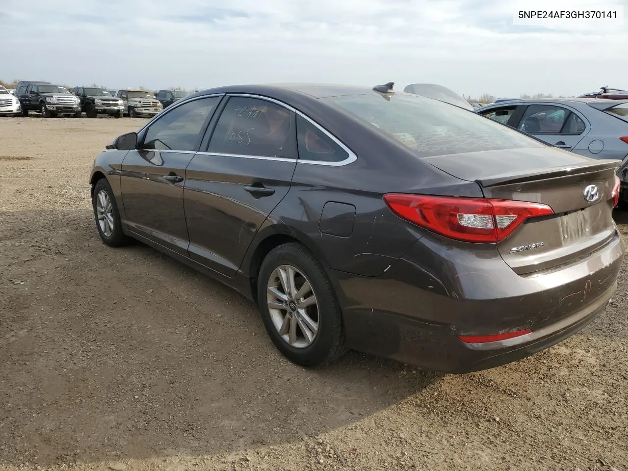 2016 Hyundai Sonata Se VIN: 5NPE24AF3GH370141 Lot: 78266884