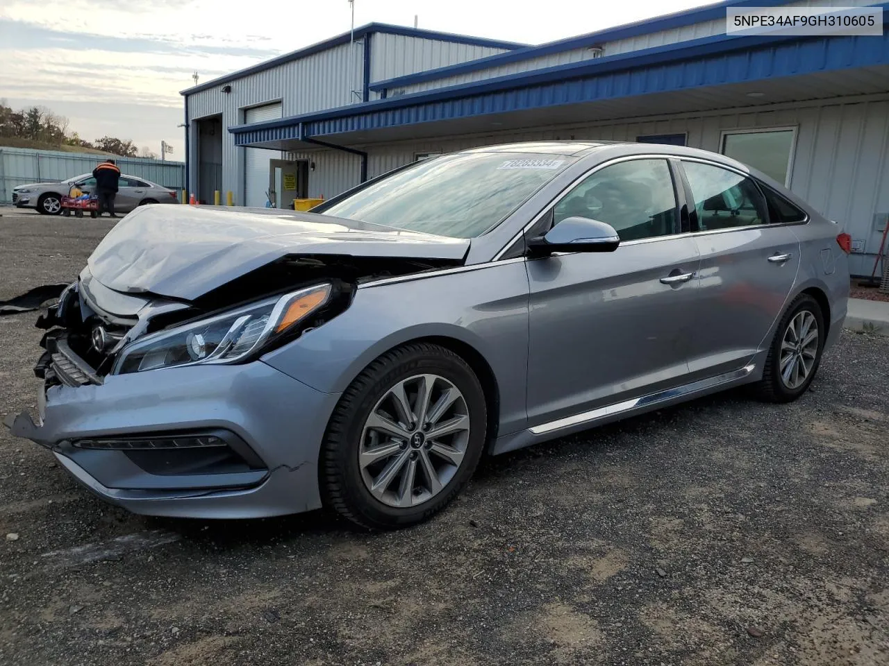 2016 Hyundai Sonata Sport VIN: 5NPE34AF9GH310605 Lot: 78283334