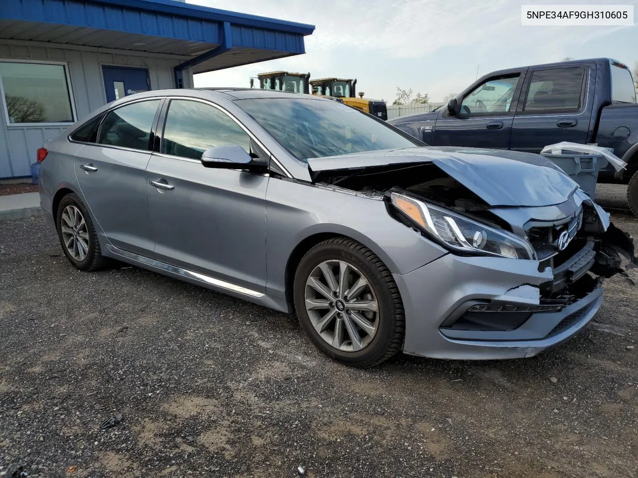 2016 Hyundai Sonata Sport VIN: 5NPE34AF9GH310605 Lot: 78283334