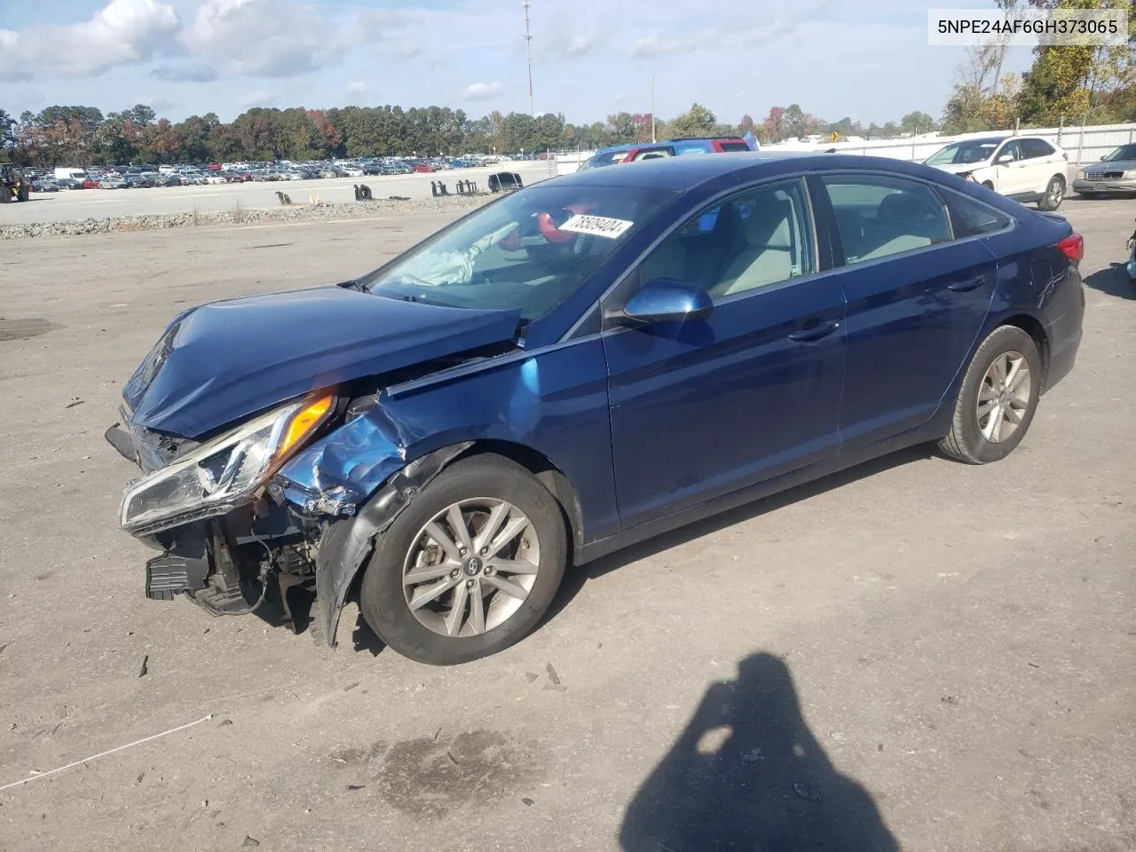 2016 Hyundai Sonata Se VIN: 5NPE24AF6GH373065 Lot: 78509404