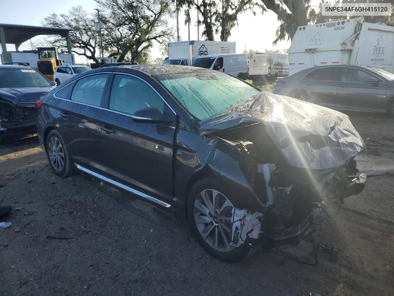 2016 Hyundai Sonata Sport VIN: 5NPE34AF6GH415120 Lot: 78524834