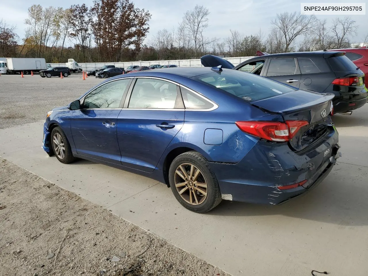 2016 Hyundai Sonata Se VIN: 5NPE24AF9GH295705 Lot: 78536544