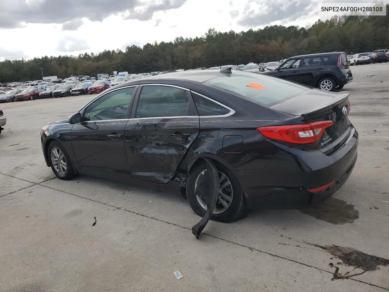 2016 Hyundai Sonata Se VIN: 5NPE24AF0GH288108 Lot: 78544194