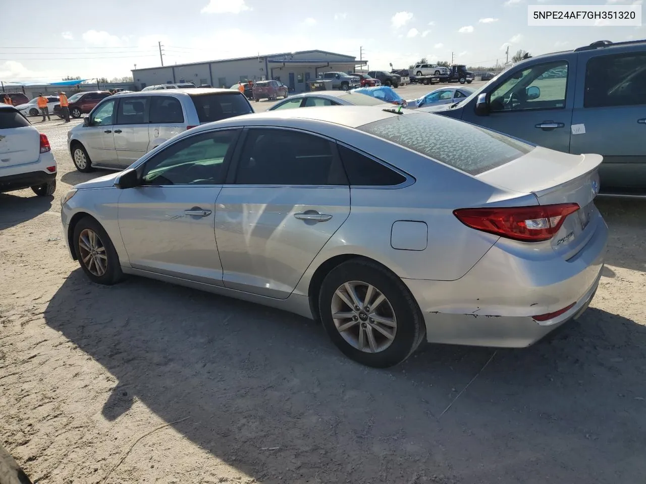 2016 Hyundai Sonata Se VIN: 5NPE24AF7GH351320 Lot: 78582484