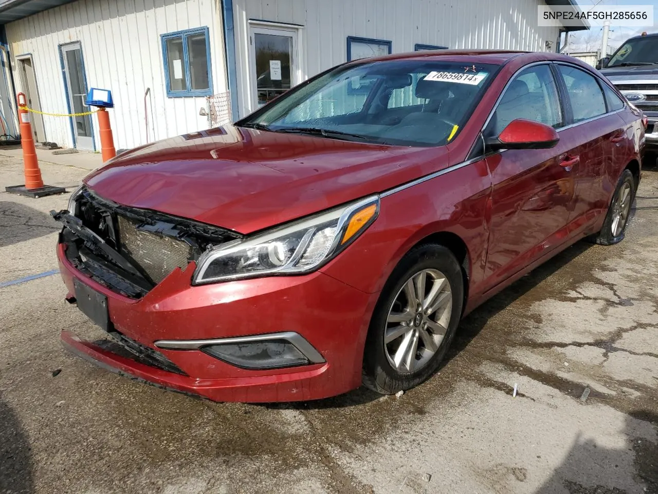 2016 Hyundai Sonata Se VIN: 5NPE24AF5GH285656 Lot: 78659814