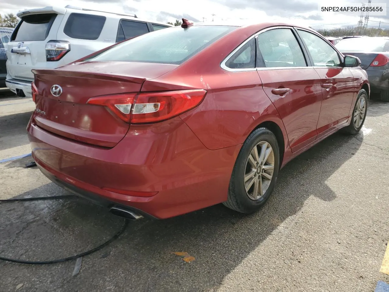 2016 Hyundai Sonata Se VIN: 5NPE24AF5GH285656 Lot: 78659814