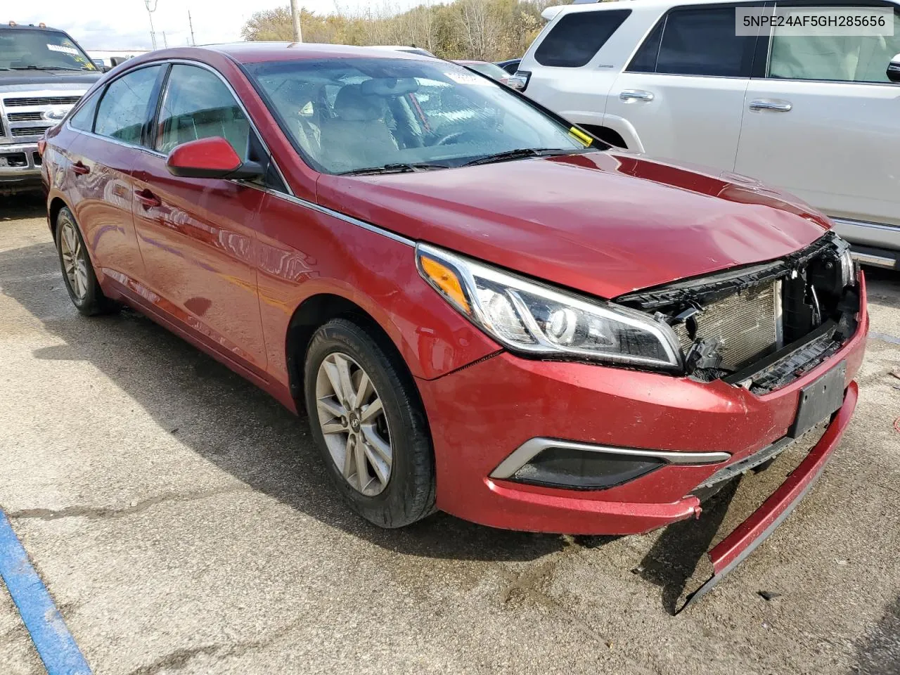 2016 Hyundai Sonata Se VIN: 5NPE24AF5GH285656 Lot: 78659814