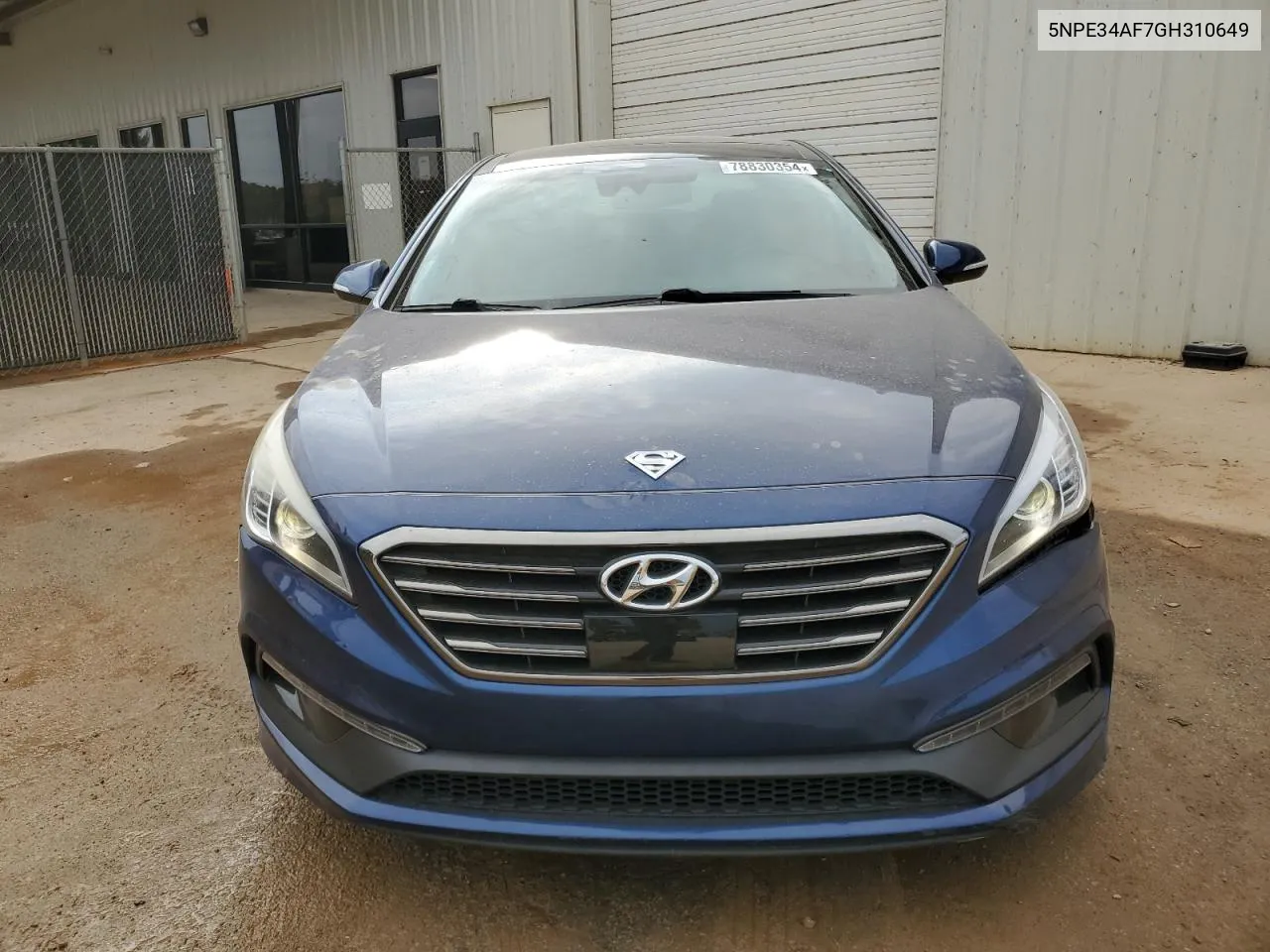 2016 Hyundai Sonata Sport VIN: 5NPE34AF7GH310649 Lot: 78830354