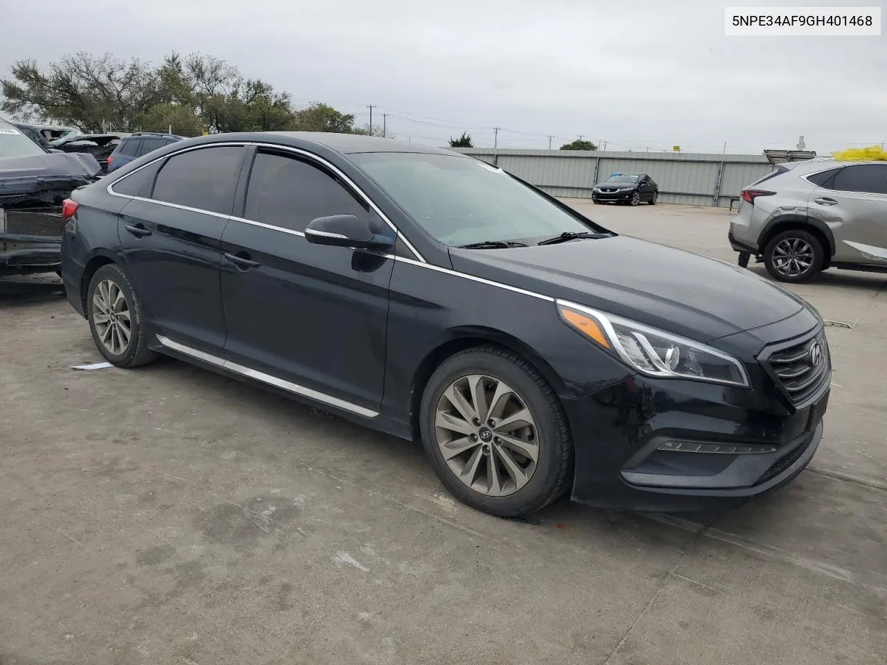 2016 Hyundai Sonata Sport VIN: 5NPE34AF9GH401468 Lot: 78936614