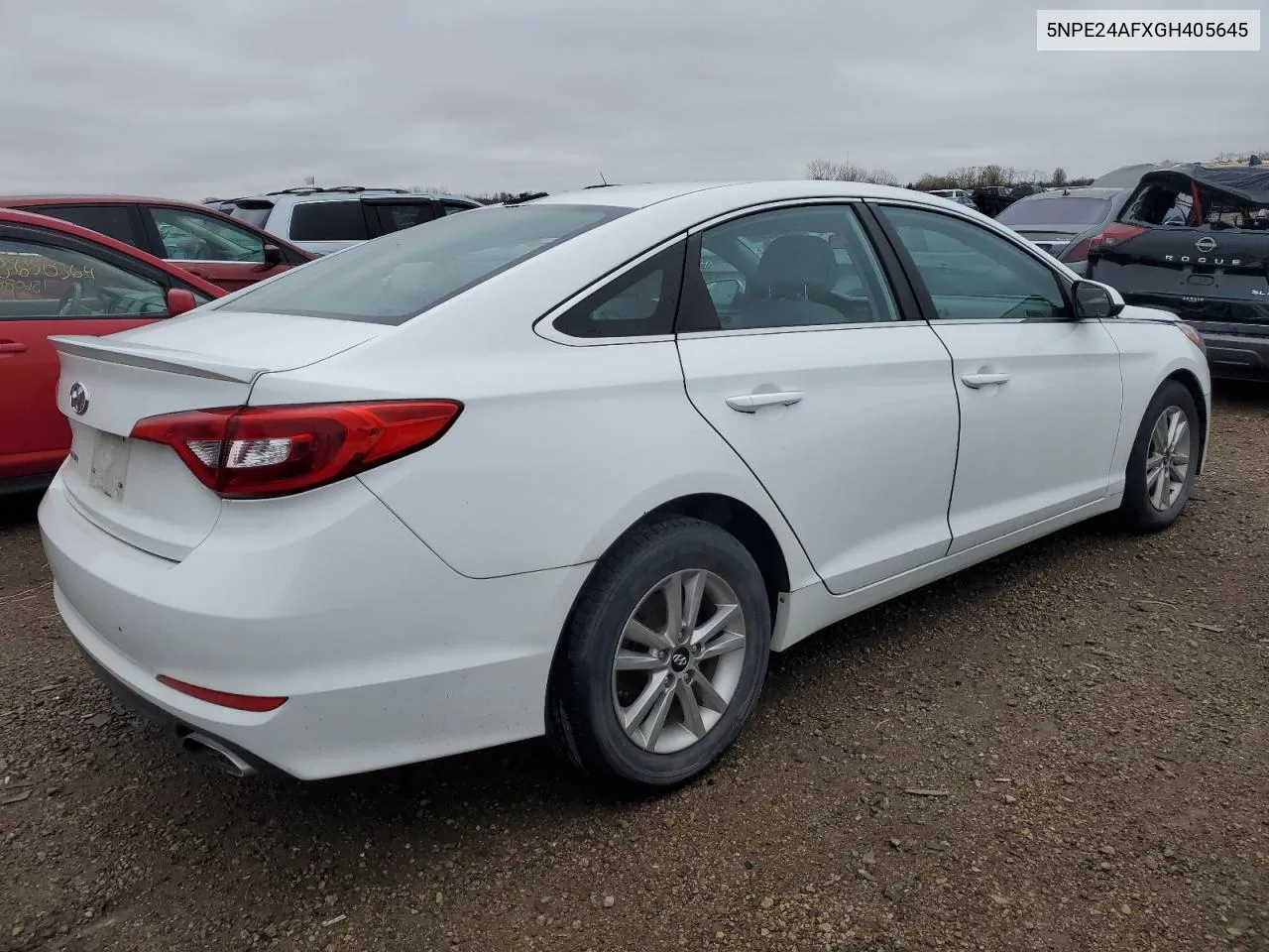 2016 Hyundai Sonata Se VIN: 5NPE24AFXGH405645 Lot: 79072554