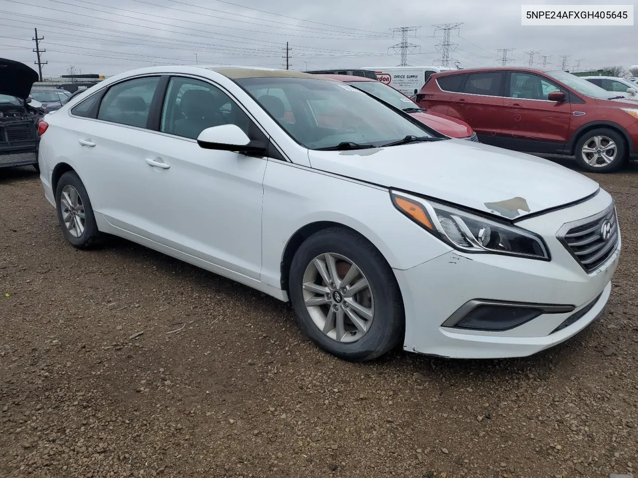 2016 Hyundai Sonata Se VIN: 5NPE24AFXGH405645 Lot: 79072554