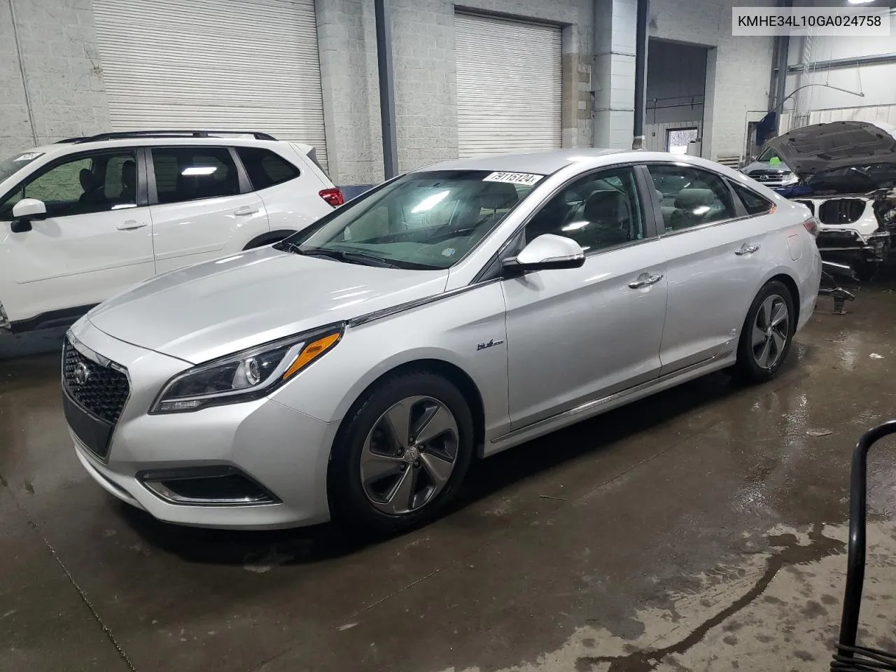 2016 Hyundai Sonata Hybrid VIN: KMHE34L10GA024758 Lot: 79115124