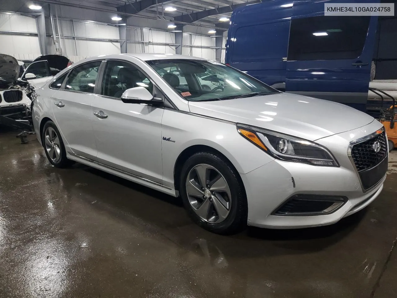 2016 Hyundai Sonata Hybrid VIN: KMHE34L10GA024758 Lot: 79115124