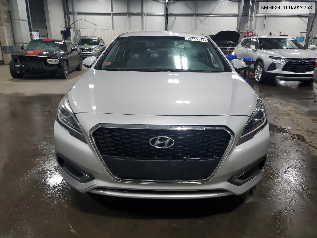 2016 Hyundai Sonata Hybrid VIN: KMHE34L10GA024758 Lot: 79115124