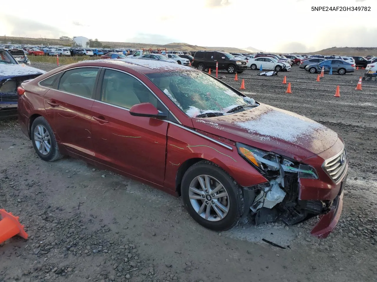 2016 Hyundai Sonata Se VIN: 5NPE24AF2GH349782 Lot: 79215904