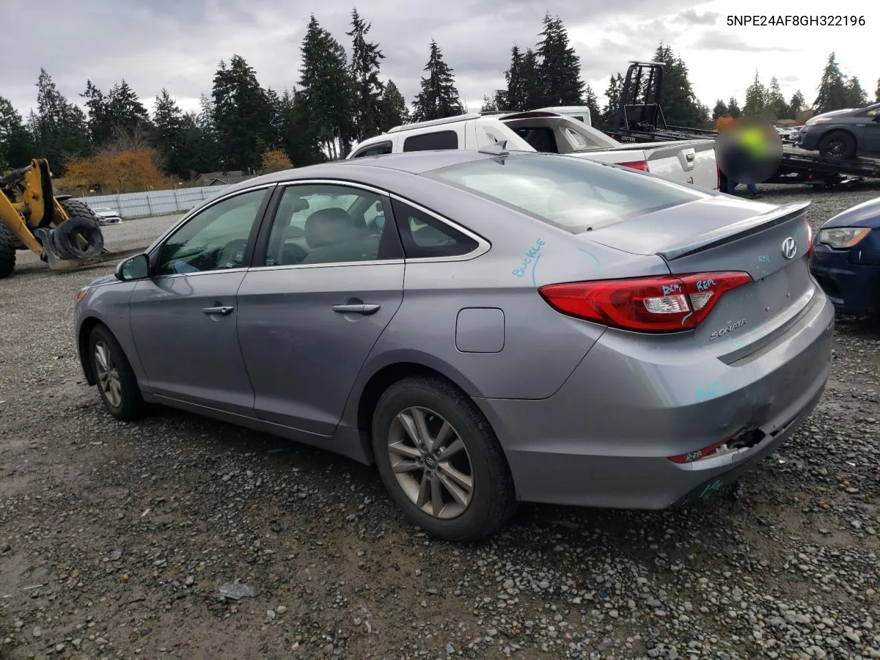 2016 Hyundai Sonata Se VIN: 5NPE24AF8GH322196 Lot: 79235094