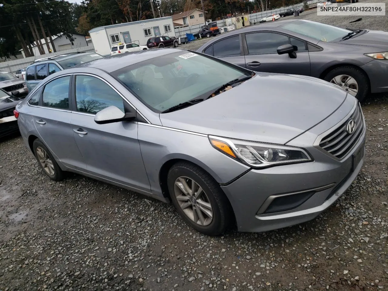 2016 Hyundai Sonata Se VIN: 5NPE24AF8GH322196 Lot: 79235094