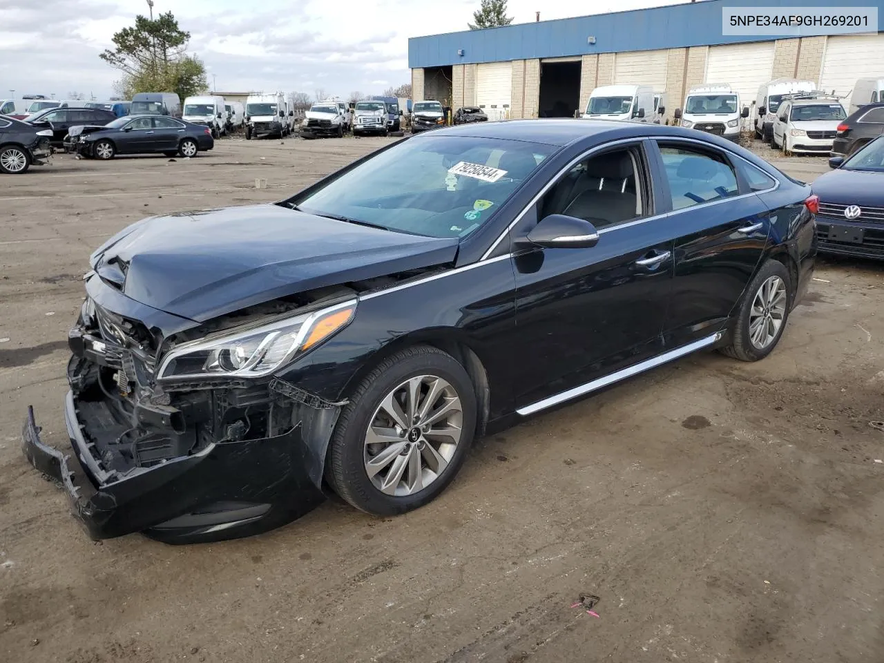 2016 Hyundai Sonata Sport VIN: 5NPE34AF9GH269201 Lot: 79250544