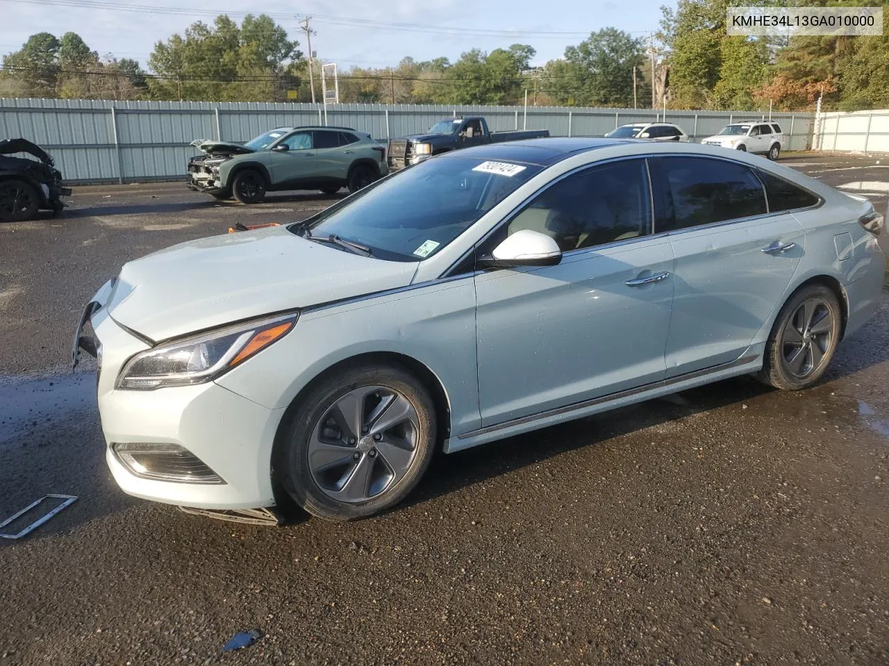 2016 Hyundai Sonata Hybrid VIN: KMHE34L13GA010000 Lot: 79301424