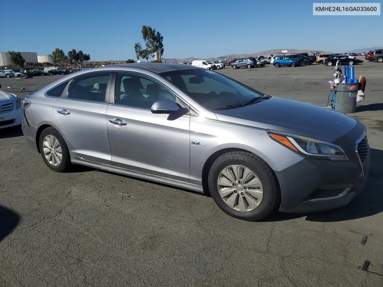 2016 Hyundai Sonata Hybrid VIN: KMHE24L16GA033600 Lot: 79311224