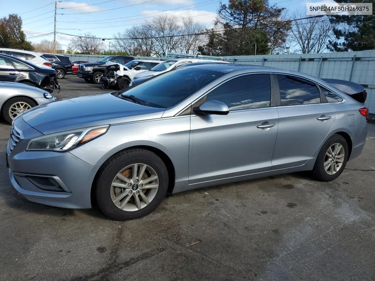 2016 Hyundai Sonata Se VIN: 5NPE24AF5GH269375 Lot: 79523984