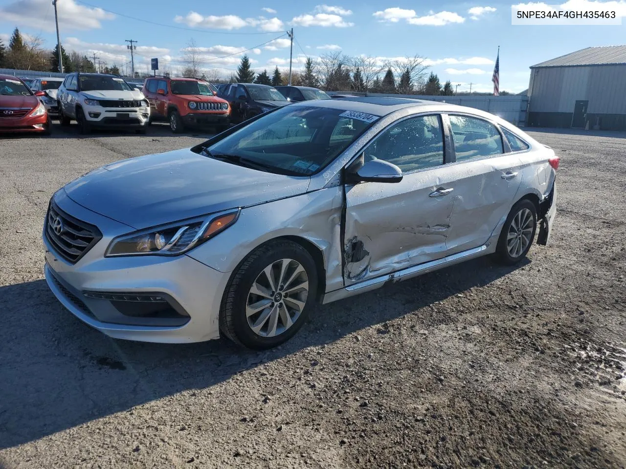 2016 Hyundai Sonata Sport VIN: 5NPE34AF4GH435463 Lot: 79539704