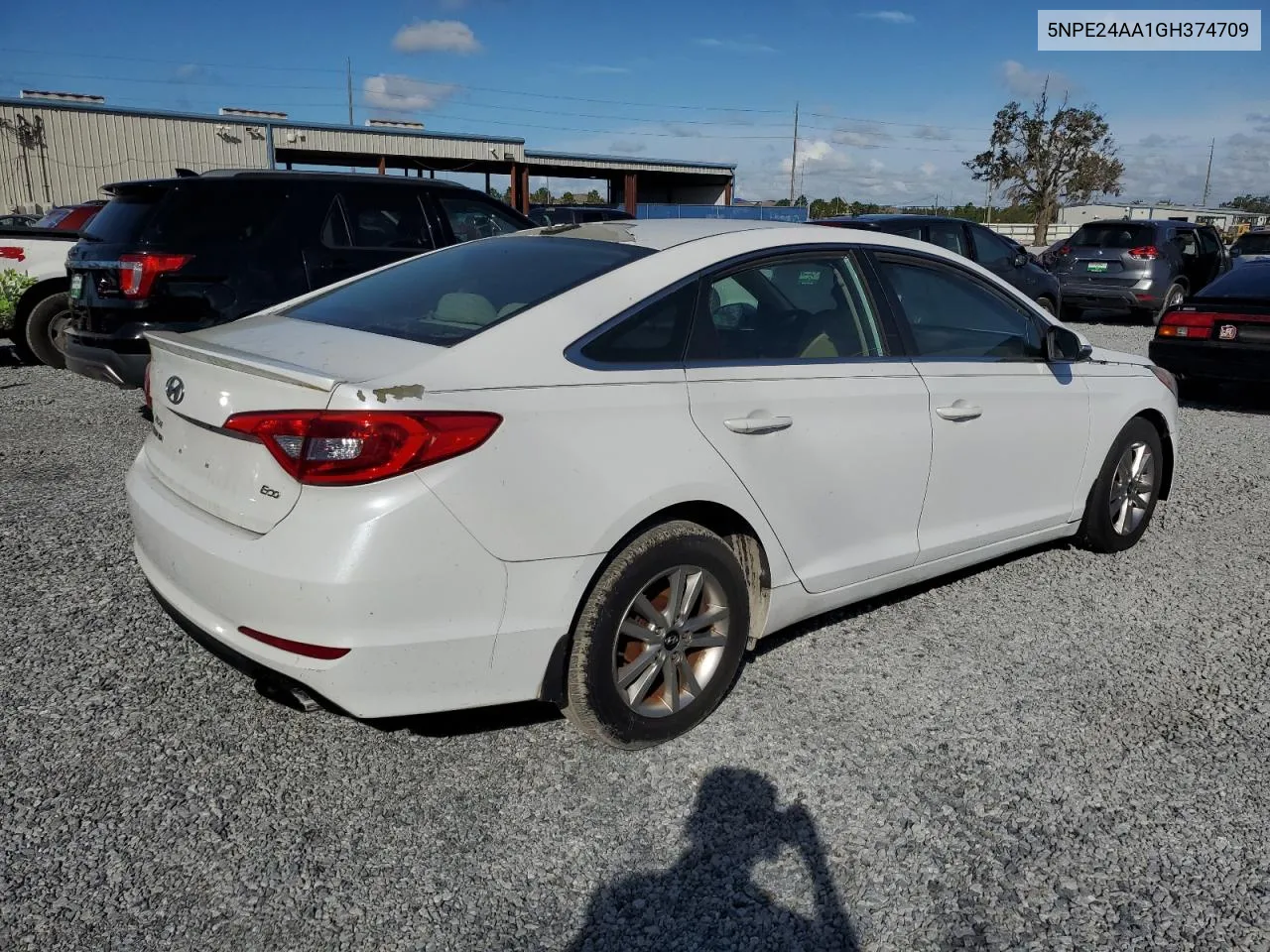 2016 Hyundai Sonata Eco VIN: 5NPE24AA1GH374709 Lot: 79933944