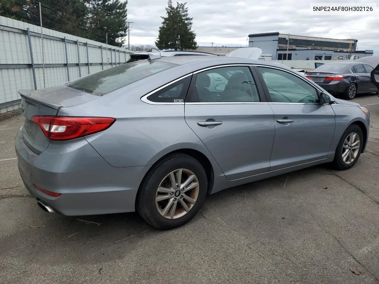 2016 Hyundai Sonata Se VIN: 5NPE24AF8GH302126 Lot: 80159194