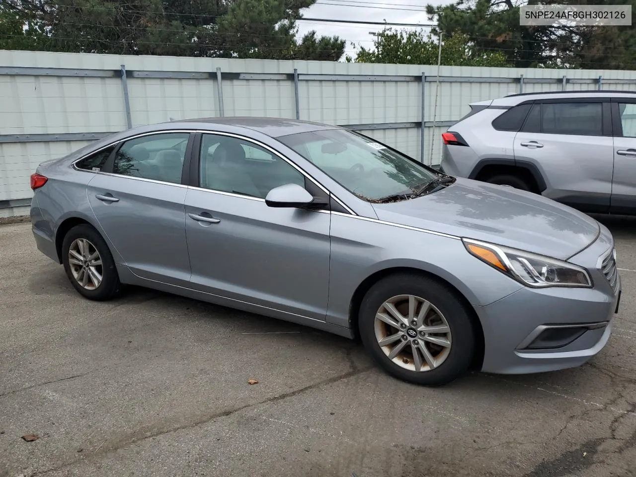 2016 Hyundai Sonata Se VIN: 5NPE24AF8GH302126 Lot: 80159194