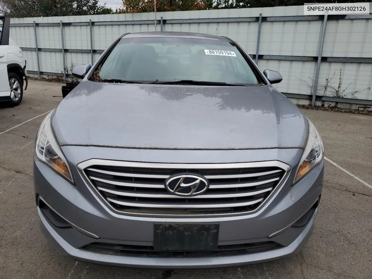 2016 Hyundai Sonata Se VIN: 5NPE24AF8GH302126 Lot: 80159194