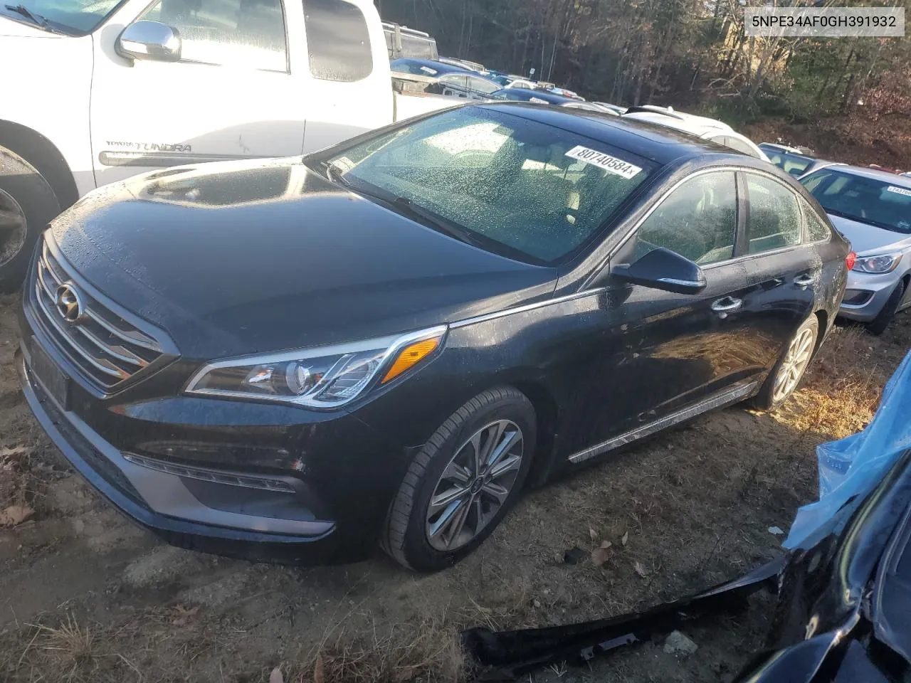 2016 Hyundai Sonata Sport VIN: 5NPE34AF0GH391932 Lot: 80740584