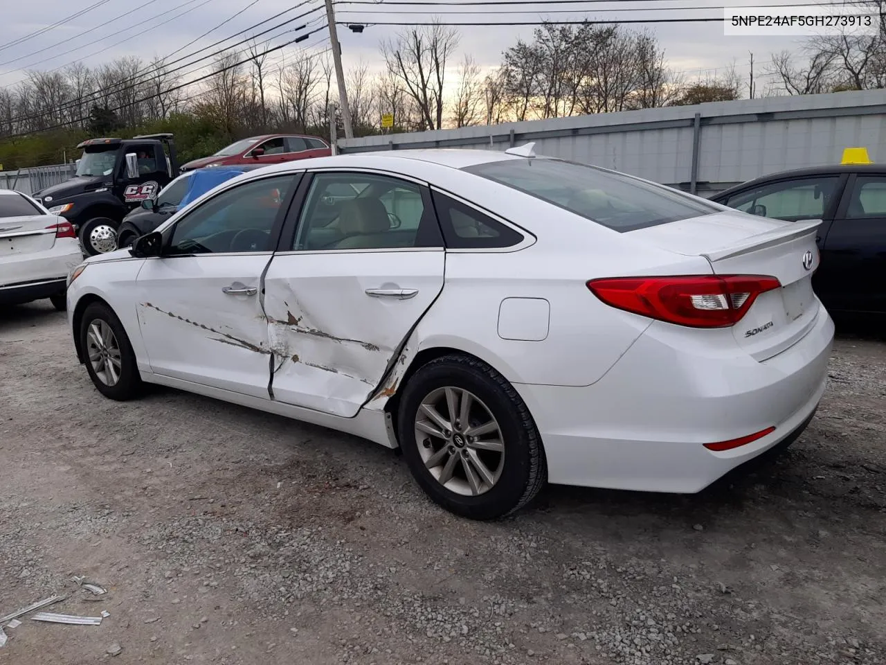 2016 Hyundai Sonata Se VIN: 5NPE24AF5GH273913 Lot: 80962384