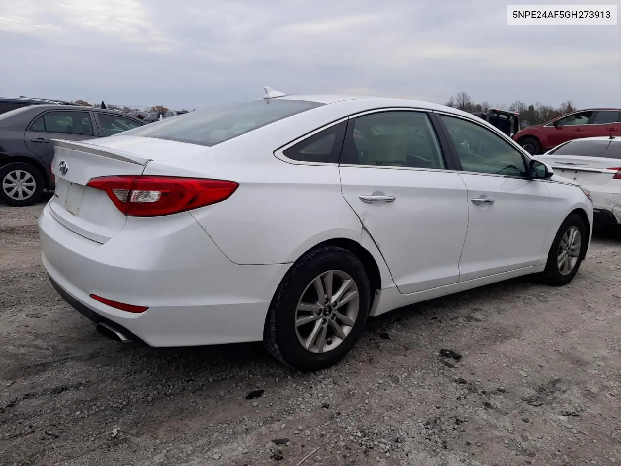 2016 Hyundai Sonata Se VIN: 5NPE24AF5GH273913 Lot: 80962384