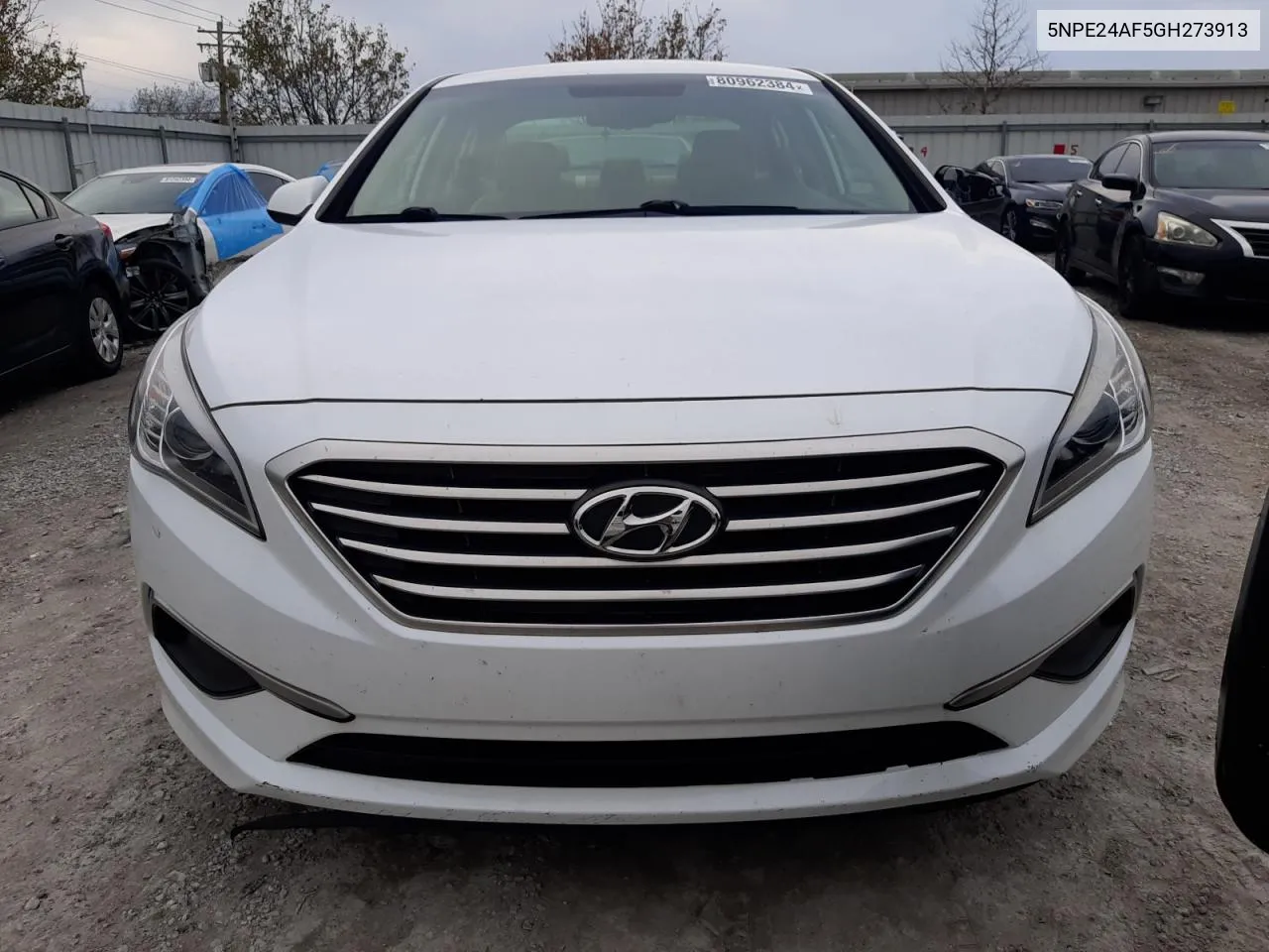 2016 Hyundai Sonata Se VIN: 5NPE24AF5GH273913 Lot: 80962384