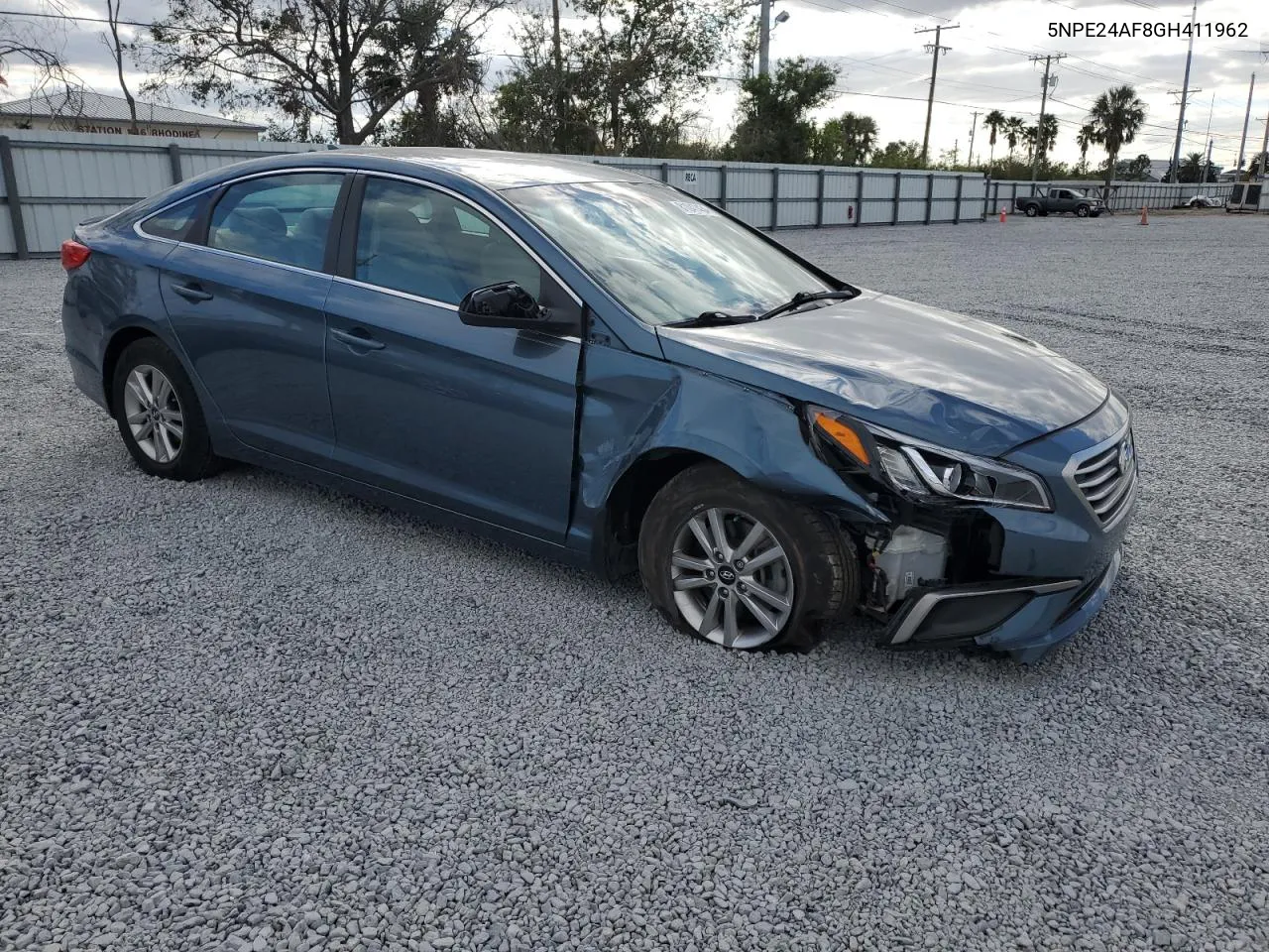 2016 Hyundai Sonata Se VIN: 5NPE24AF8GH411962 Lot: 81047434