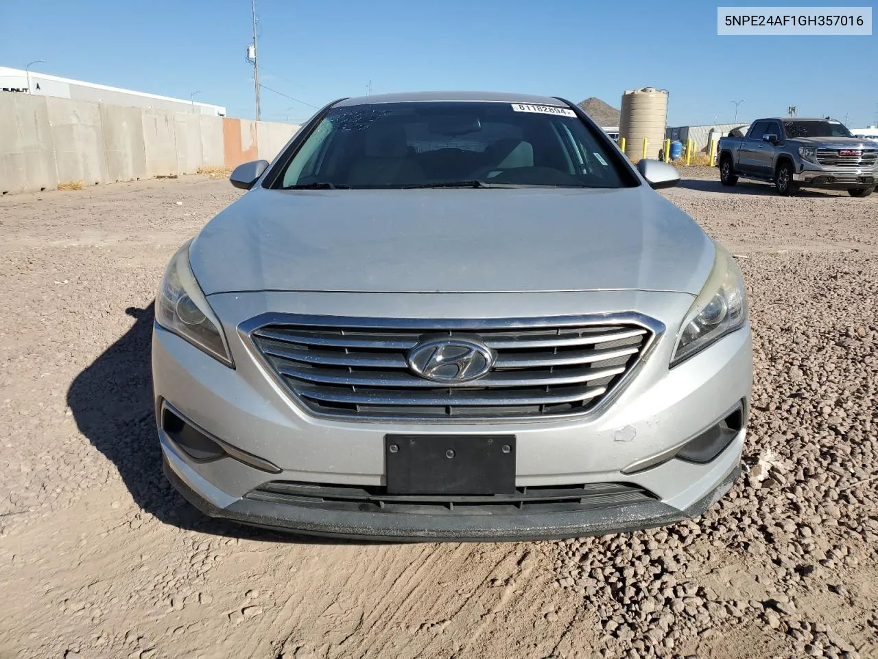 2016 Hyundai Sonata Se VIN: 5NPE24AF1GH357016 Lot: 81182894