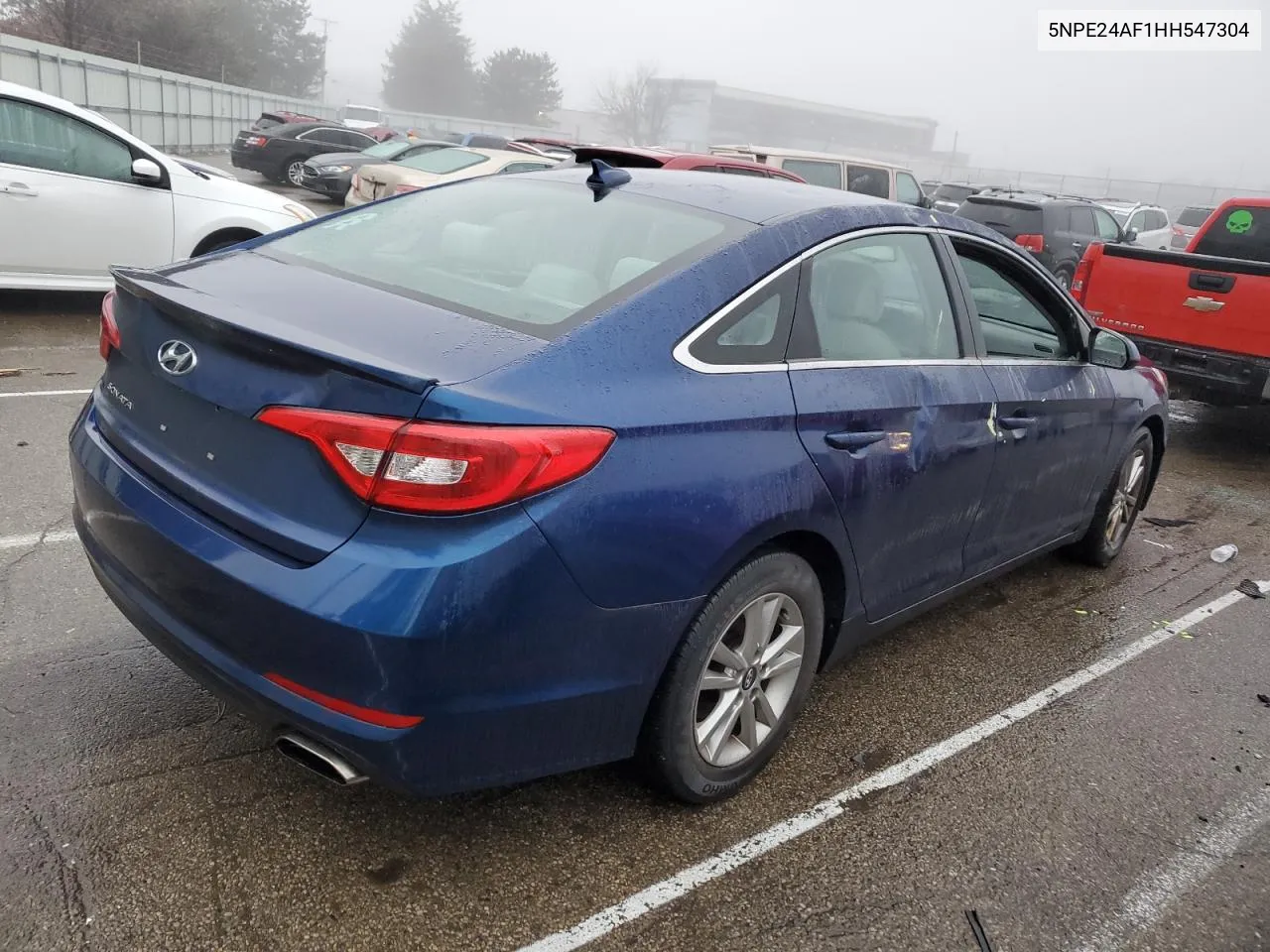 2017 Hyundai Sonata Se VIN: 5NPE24AF1HH547304 Lot: 38125264