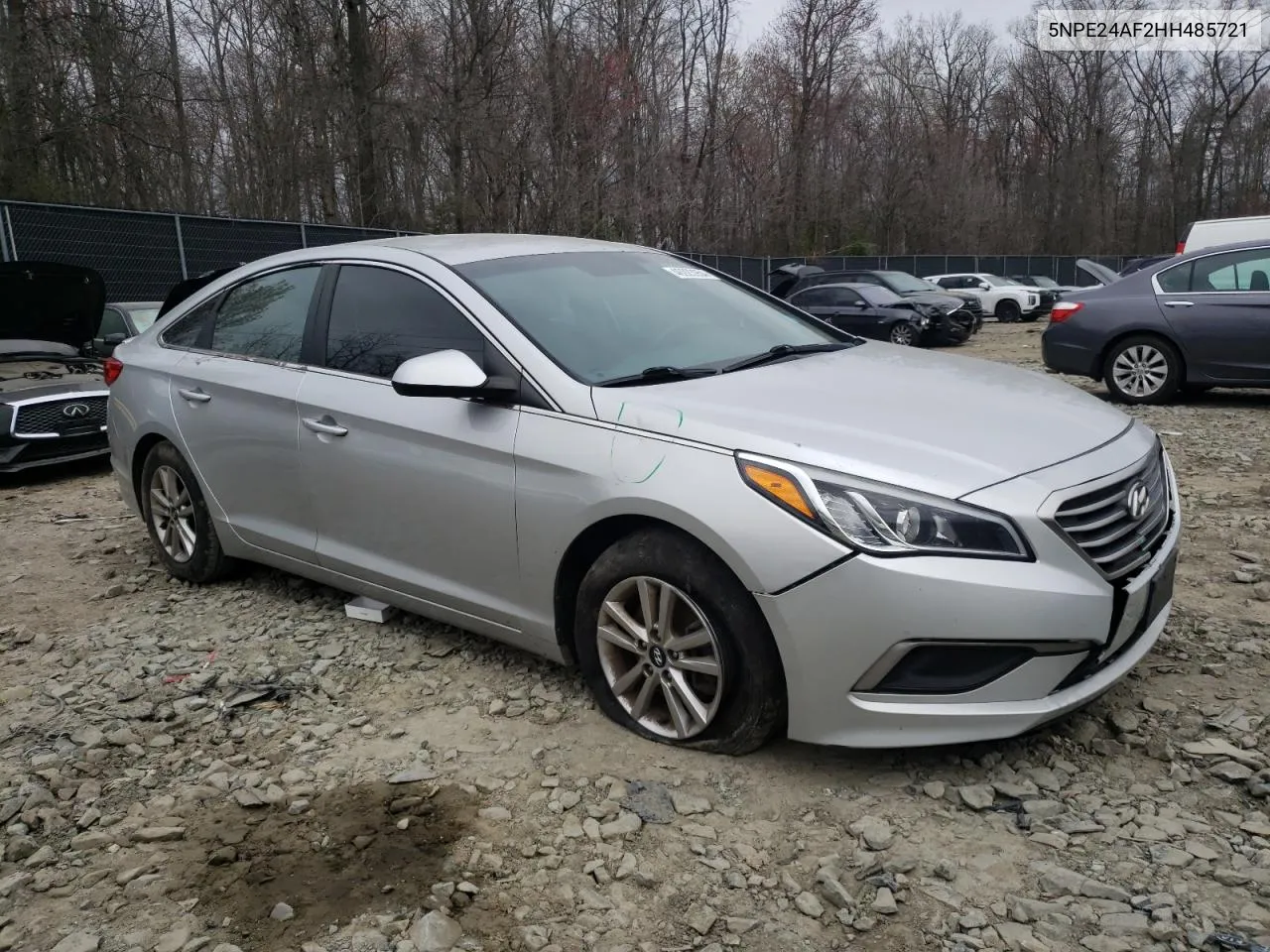 2017 Hyundai Sonata Se VIN: 5NPE24AF2HH485721 Lot: 46923954