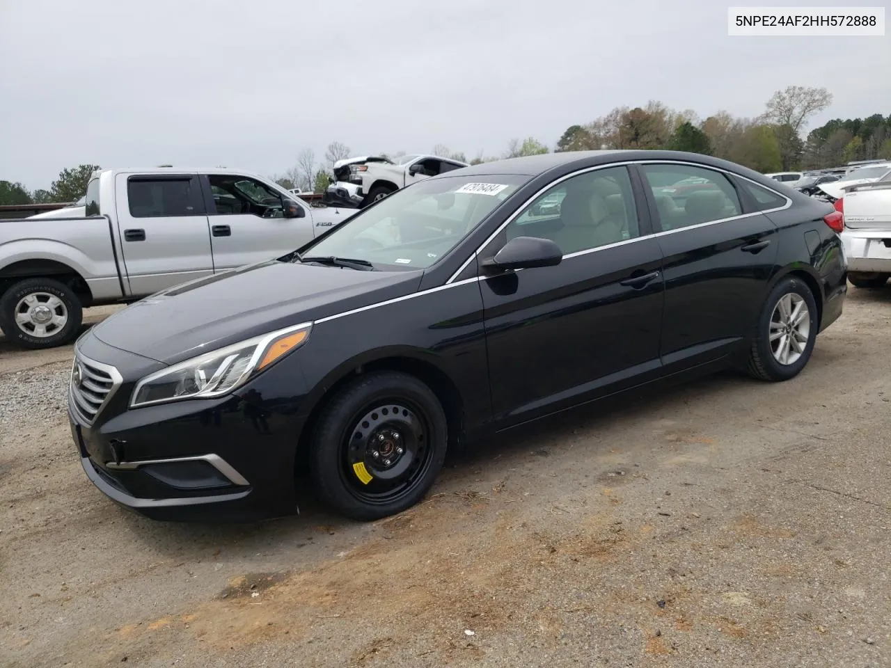 2017 Hyundai Sonata Se VIN: 5NPE24AF2HH572888 Lot: 47976484