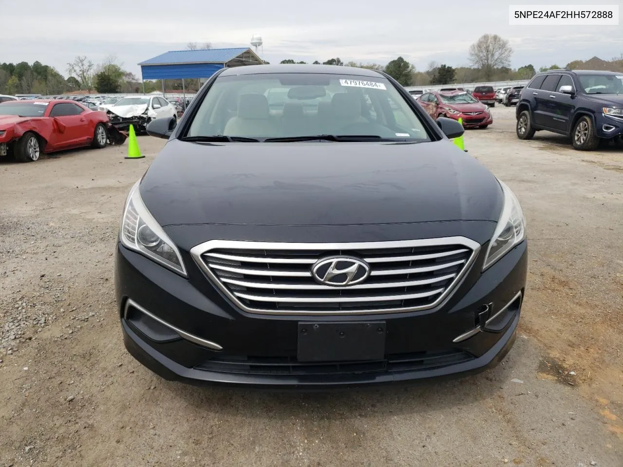 2017 Hyundai Sonata Se VIN: 5NPE24AF2HH572888 Lot: 47976484