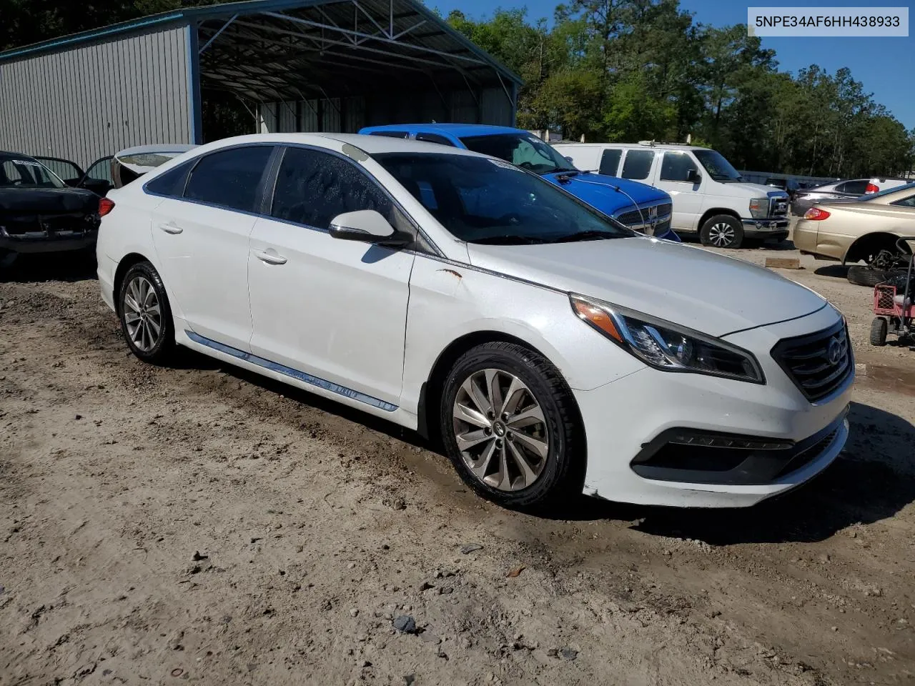 2017 Hyundai Sonata Sport VIN: 5NPE34AF6HH438933 Lot: 48494634