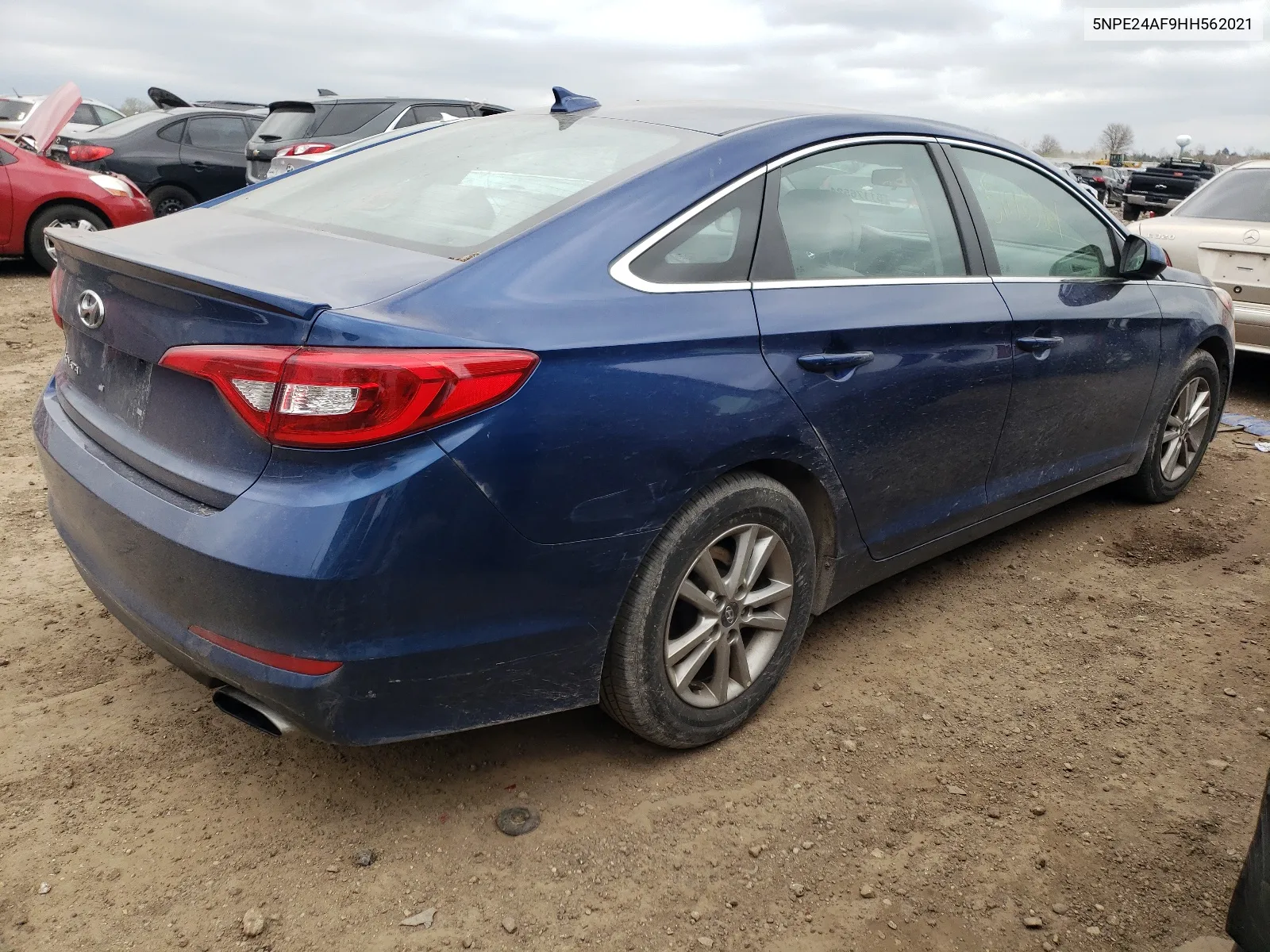 2017 Hyundai Sonata Se VIN: 5NPE24AF9HH562021 Lot: 51176524