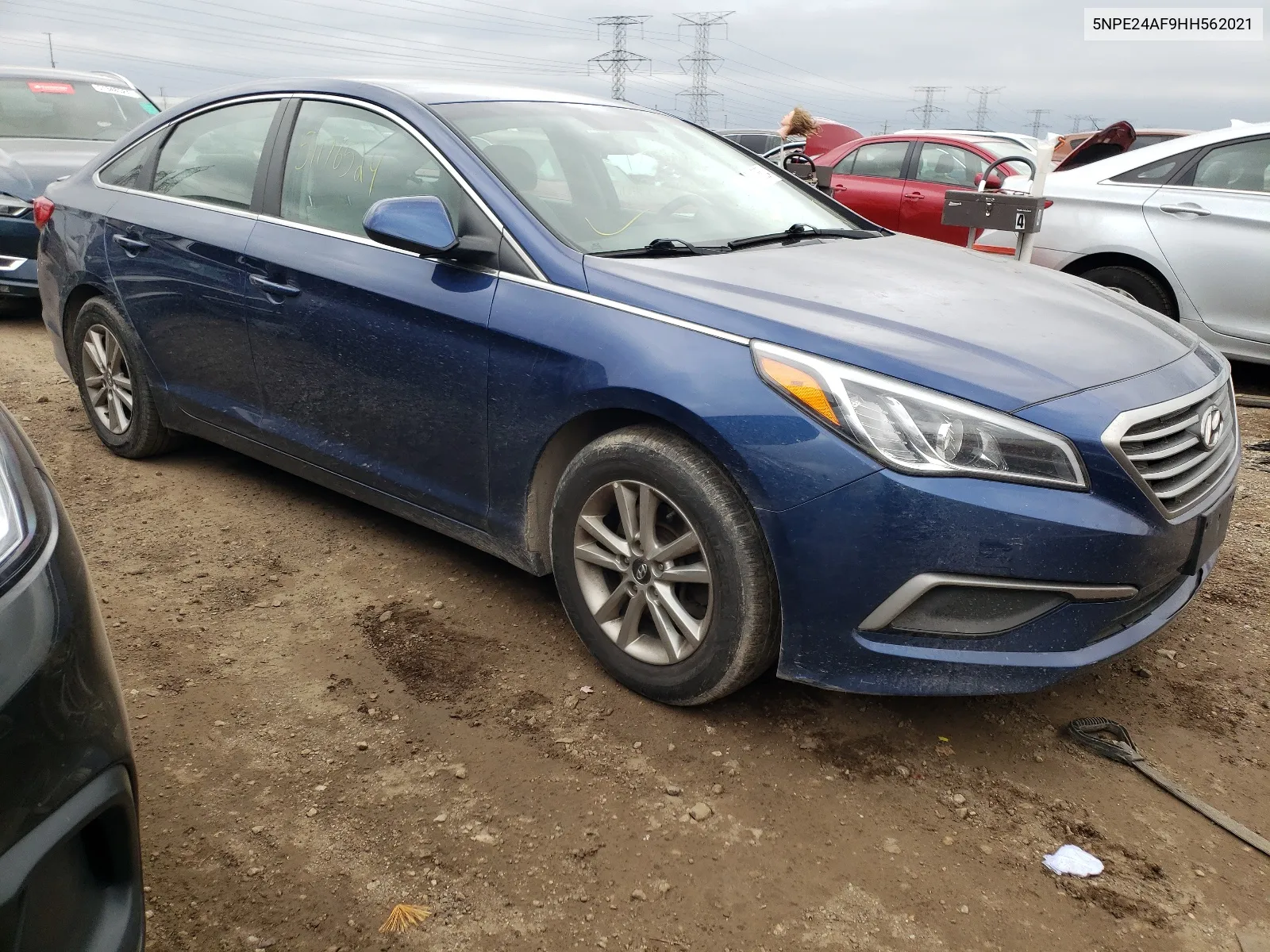 2017 Hyundai Sonata Se VIN: 5NPE24AF9HH562021 Lot: 51176524