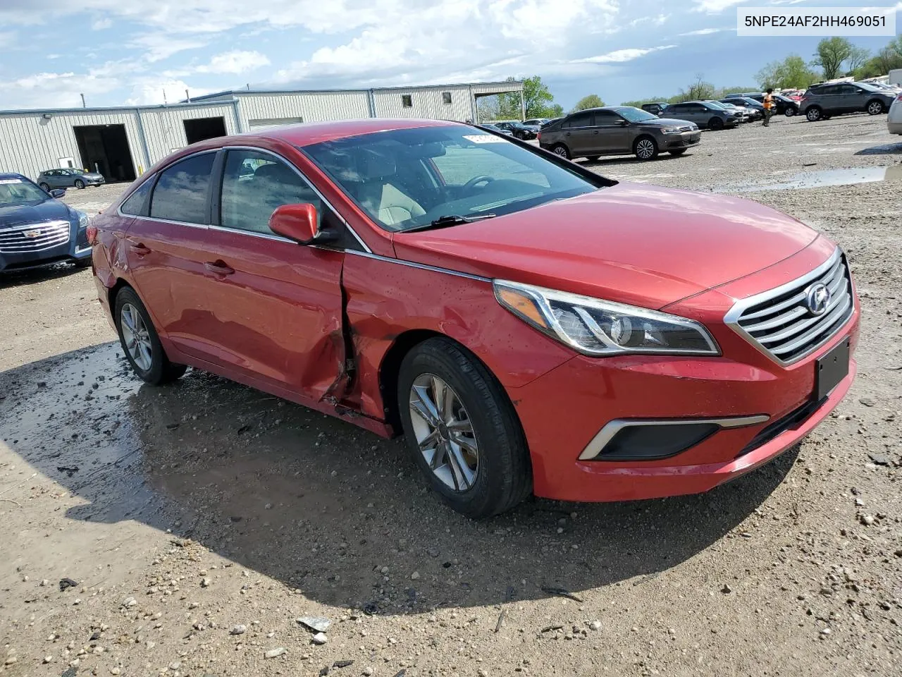 2017 Hyundai Sonata Se VIN: 5NPE24AF2HH469051 Lot: 51213564