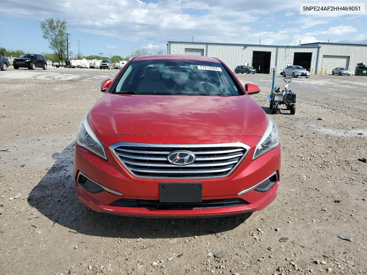 2017 Hyundai Sonata Se VIN: 5NPE24AF2HH469051 Lot: 51213564