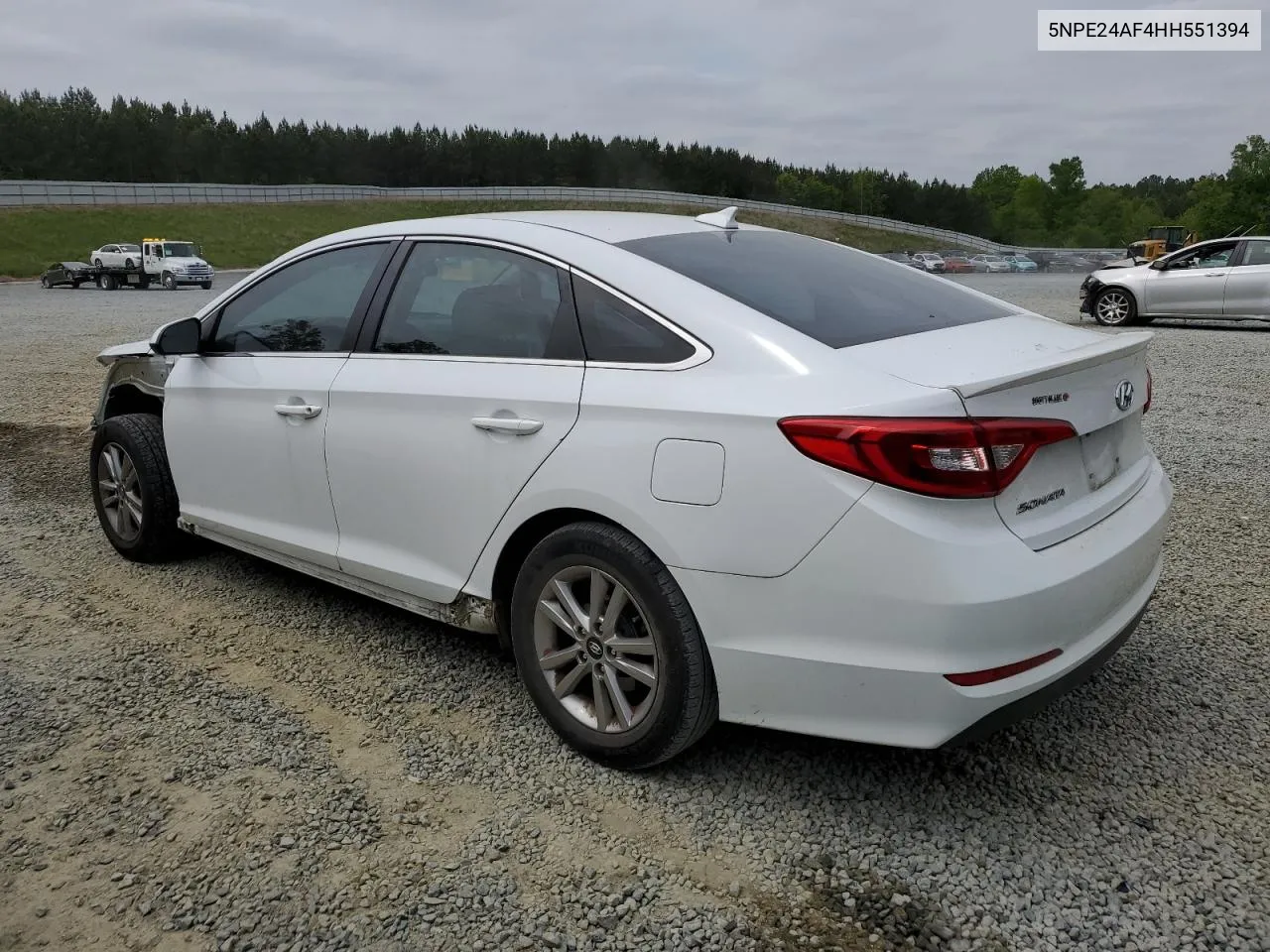 2017 Hyundai Sonata Se VIN: 5NPE24AF4HH551394 Lot: 52461204