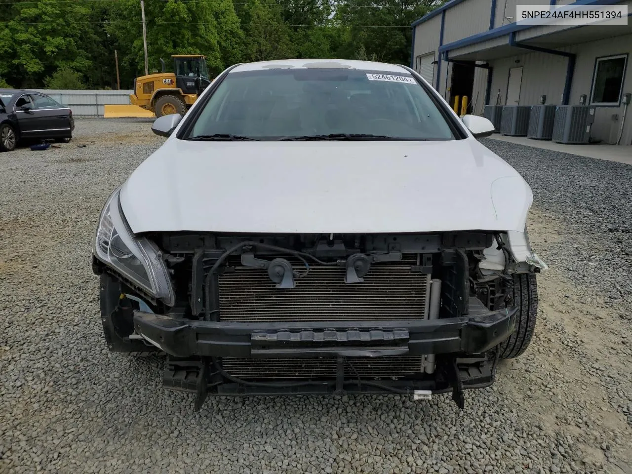 2017 Hyundai Sonata Se VIN: 5NPE24AF4HH551394 Lot: 52461204