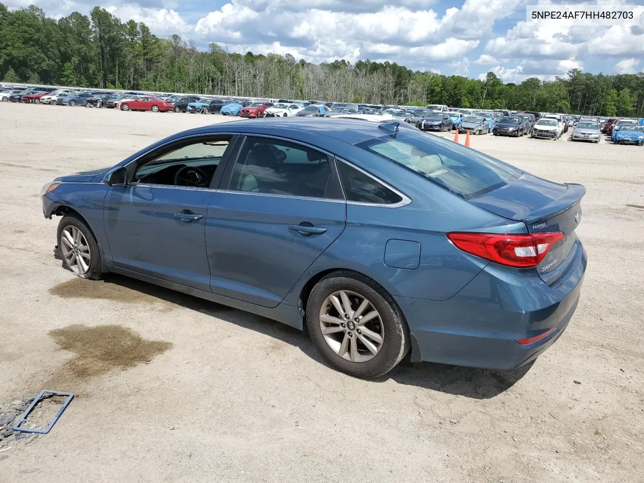 2017 Hyundai Sonata Se VIN: 5NPE24AF7HH482703 Lot: 52634054