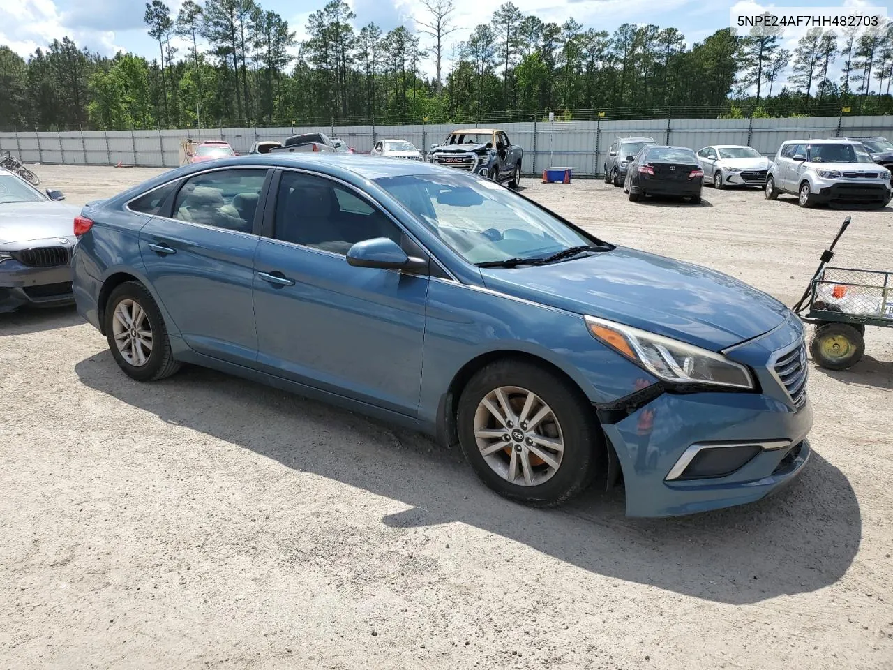 2017 Hyundai Sonata Se VIN: 5NPE24AF7HH482703 Lot: 52634054